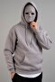 Men's Hooded Basic Sweatshirt Gray - 2