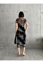 Black Crew Neck Half Sleeve Dress  puqqa02 - 7