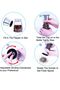 1 Piece Stainless Steel Salt Shaker - Glass Body Spice Grinder Peppermint Mill 13cm - 5