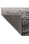 Gray Themed Striped Abstract Patterned Creative Modern Decorative Carpet 5018 - 5
