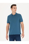 Indigo Slim Fit Polo Collar Basic T-Shirt - 3