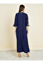 3/4 Sleeve Keyhole Neck Jalabiya - 4