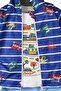Car Patterned Hooded Cotton Raincoat Baby Set - 6