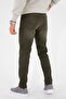 Men's Dark Khaki Slim Fit Lycra Jean Jeans Trousers Hlthe001986 - 3