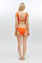 Women's Orange Bikini Set - 5
