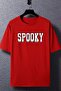 Unisex Spooky Printed T-shirt