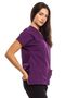 Surgical Doctor Nurse Scrubs Purple Jersey Single Top - 3
