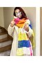 Teachers' Day Gift Women's Colorful Tasseled Scarf - Shawl - Gift