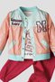 Baby Girl Sweet Raincoat and Top Bottom Set of 3 - 2