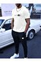 Unisex Printed Set - Crew Neck Oversize T-shirt Jogger Sweatpants - 3
