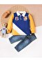 Baby Boy Cotton Polo Suit Pants Top Double Suit Wedding Birthday Engagement Wedding Feast