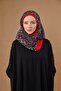 Nirvana Boneli Shawl-Leopard Red