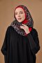 Nirvana Boneli Shawl-Leopard Red - 3