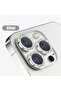 Apple Iphone 15 Pro / Iphone 15 ProMax حماية الكاميرا حجر حماية العدسة الزجاج المقسى حماية فضية
