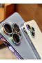 Apple Iphone 15 Pro / Iphone 15 ProMax حماية الكاميرا حجر حماية العدسة الزجاج المقسى حماية فضية - 3