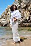 Lace-Like Knit Tassel Detail Knitted Beach Skirt 27144 - 5
