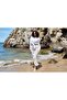 Lace-Like Knit Tassel Detail Knitted Beach Skirt 27144 - 3
