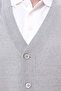 Woolen Men's Knitwear Vest - Light Gray - 5