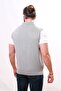 Woolen Men's Knitwear Vest - Light Gray - 4