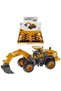 Set of 2 Crane and Bucket Toy Engineering Equipment Unbreakable Construction Set Work Vehicles Excavator - 4