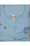 Cotton Long Sleeve Nightgown Mother's Nightgown - 2