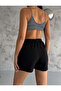 Women's Cord Pocket Elastic Waist Short - 5