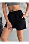 Women's Cord Pocket Elastic Waist Short
