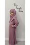 Mother Girl One-Piece Prayer Dress Combination Prayer Gown 2Pcs (Sizes in Description) - 3