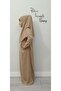 Mother Girl One-Piece Prayer Dress Combination Prayer Gown 2Pcs (Sizes in Description) - 3