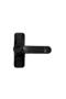 Pvc Pimapen Door Window Safety Child Lock with Button Black