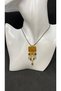 Handmade Brass Apparatus Czech Glass Ethnic Women's Necklace