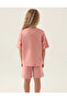 Retro Pink Girl's Bermuda Suit - Us1822-4 - 5