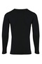 2 Pieces Men's Long Sleeve V-Neck Lycra Bodysuit 95% Cotton 5% Lycra - 2