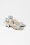 Women's Ankle Strap Heeled Shoes - 5