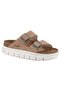 Arizona Chunky Women's Slippers - Beige