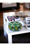Porcelain Ashtray Lace Pattern Authentic Ashtray with Lid Handmade - 2