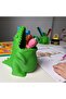 Dinosaur Shaped Pencil Holder, Kids Room Desk Pencil Holder, Decorative Dinosaur Pencil Holder - 4