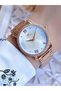 Rose Gold Color 3 ATM Water Resistant Steel Strap Special Design Women's Wristwatch BFL2126AWT-C