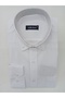 Classic Loose Relaxed Fit White Cotton Single Pocket Long Sleeves