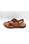 Trd175 Model Large Size Slippers and Sandals - Tan - 3