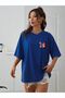 Butterfly Printed Oversize T-Shirt Garalio - 2