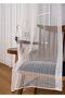 MODERN TOWEL CURTAIN WITH CHAIN STRIPES 1/2 PLATES WITH SKIRT LEAD, MINIMALIST DESIGN (WITH SELECT CURTAIN) - 2