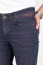 Men's Light Burgundy Slim Fit Lycra Jean Jeans Trousers Acikvalbo - 6