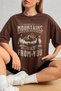 Unisex Mountains Printed Design T-shirt - 2