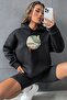 Unisex Neighbor's Ukiyo e Printed Sweatshirt - 2