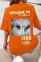 1898 Brooklyn Printed Unisex T-shirt