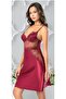 Cemre Satin Nightgown Dressing Gown Pajama Set Shorts Set 6-Piece Bridal Dowry Set 8045 - 4
