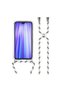 Clear Silicone Phone Case with Neck Strap Corner Protection for Samsung Galaxy A35