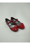 Girl's Baby Red Patent Leather Orthopedic Ballerina Shoes - 3
