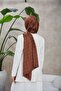 Houndstooth Pattern Jacquard Shawl - 2